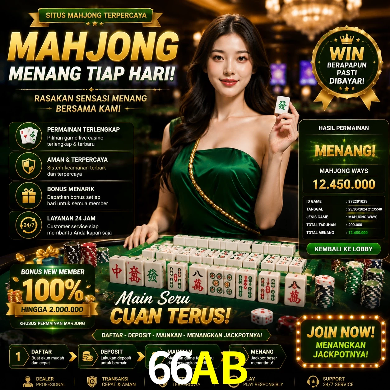 Cashback VIP 66AB - reembolso semanal